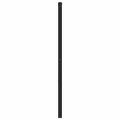 vidaXL Kovové náhradné čelo postele čierne 120 cm