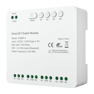 Modul inteligentného spínača Avatto WSMD-4 32V