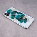 Puzdro Gold Glam pre Samsung Galaxy S21 listy