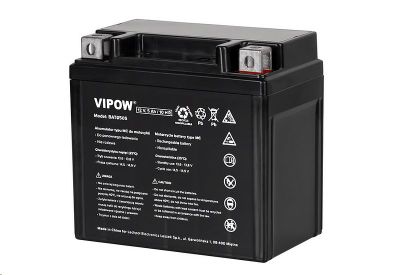Batéria motocyklová 12V / 5Ah Vipow