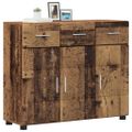 vidaXL Servírovacia skriňa FLORIN 88,5 x 30,5 x 73 cm Staré drevo