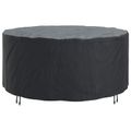 vidaXL Obal na nábytok 200 x 200 x 105 cm 210D Oxford tkanina Okrúhly