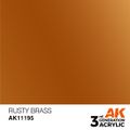 AK Interactive: General Series - Metalická hrdzavá mosadz