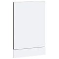 vidaXL Panel umývačky riadu Porto hnedý dub 45x1,5x57 cm kompozitné drevo