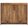 vidaXL Servírovacia skriňa Staré drevo 98,5 x 33 x 80 cm
