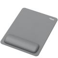 FELLOWES podložka pod myš a zápěstí BREYTA XL/ 210mm x 280mm x 18mm/ šedá FELLOWES podložka pod myš a zápestí BREYTA XL/ 210mm x 280mm x 18mm/ šedá