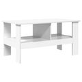 vidaXL Konferenčný stolík Biela 90 x 50 x 45 cm Kompozitné drevo