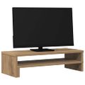 vidaXL Stojan na monitor dub artisian 54x22x15 cm kompozitné drevo