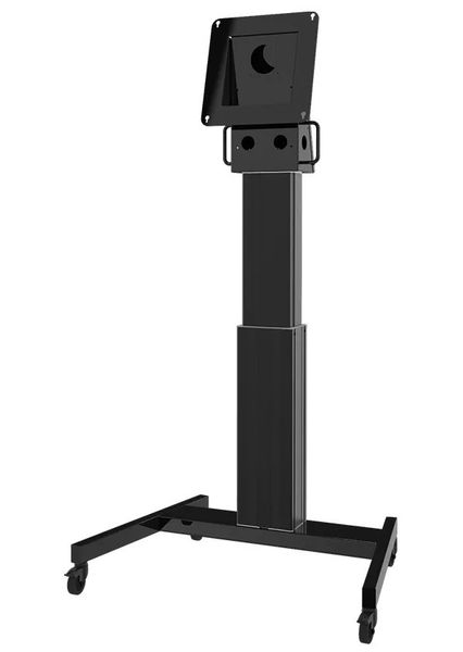 Neomounts Select NM-HUB2LIFTBLACK/Držák displeje/vozík/max 50"/VESA 350x350/nosn. 150kg/mot. nast.výšky/náklon/rotace/č Stojan, VESA, motorizovaný, na koleckách, pro interaktivní displej Microsoft Surface Hub 2S(X), nosnost 150kg, výškove nastavitel