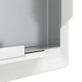 vidaXL Access Panel 2 ks Biela 23 x 23 x 3 cm Oceľ