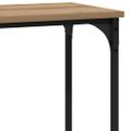 vidaXL Konzolový stôl dub artisan 101 x 30.5 x 75 cm Kompozitné drevo