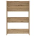 vidaXL Skriňa na topánky 60 x 18 x 90 cm Kompozitné drevo Dub artisan