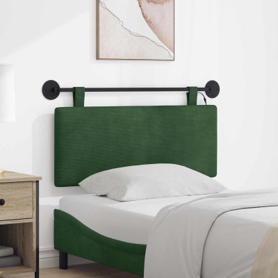 vidaXL Závesné čelo postele Jungle Green Kordúrová tkanina