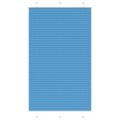 vidaXL Plisovaná roleta modrá 115x200 cm Šírka látky 114,4 cm Polyester