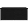 vidaXL TV skrinka 80 x 34 x 36 cm Čierny dub Kompozitné drevo