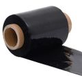 VidaXL stretch fólie 50 ks Čierna 23 µm 10 cm x 150 m