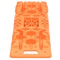 vidaXL Trakčné dosky 2 ks oranžové 107x31x7 cm nylon