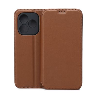 Puzdro Smart Touch pre Honor 600 Lite hnedé