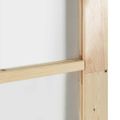 vidaXL Posuvné dvere ORKDAL 73,5 x 198,5 cm Prírodná a čierna