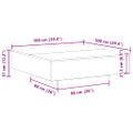 vidaXL Stolík pod TV s LED pásikmi Staré drevo 100 x 100 x 31 cm