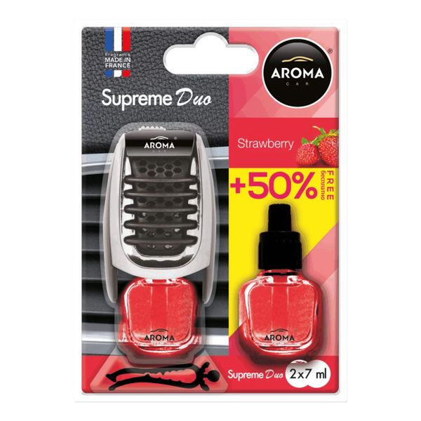 Osviežovače vzduchu AROMA SUPREME DUO STRAWBERRY