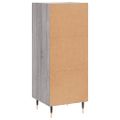 vidaXL Komoda sivý dub sonoma 34,5x34x90 cm spracované drevo