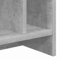 vidaXL TV stolík 50 x 35 x 45 cm Betónová šedá Kompozitné drevo