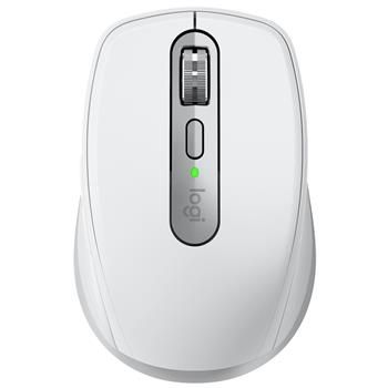 Logitech myš MX Anywhere 3S - bezdrôtová/bluetooth/darkfield/6 tlačidiel/8000dpi/usb-c/tichá/svetlá šedá