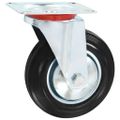 vidaXL Otočné kolieska 12 ks, 160 mm