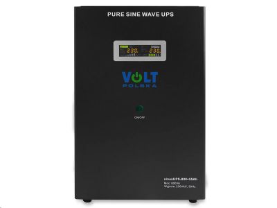 Záložný zdroj VOLT POLSKA SINUS UPS 800 + AKU 55Ah / 800VA / 500W
