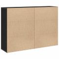 vidaXL Servírovacia skriňa 2 ks Čierny dub 60 x 31 x 84 cm