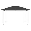 vidaXL Altánok 384x281x270 cm antracitový 180 g/m²