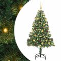 vidaXL Vianočný stromček Zelená 180 cm PVC