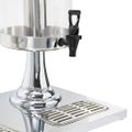 vidaXL Trojitý zásobník na nápoje z nehrdzavejúcej ocele 3 x 8 L