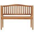 vidaXL Záhradná lavička 120 cm, tíkový masív