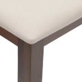 vidaXL Lavica 90 cm Hnedá Masívna Drevo Guma