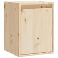 vidaXL Nástenné skrinky 2 ks 30x30x35 cm masívna borovica