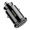 Baseus Grain nabíjačka do auta 2x USB 5V 3,1A (čierna)
