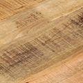 vidaXL Stolová doska Ø 60x1,5 cm okrúhla masívny surový mangovník