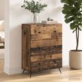 vidaXL Zásuvkový kabinet 66 x 34,5 x 90 cm Kompozitné drevo