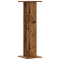 vidaXL Stojany na rastliny 2 ks staré drevo 30x30x95 cm kompoz. drevo