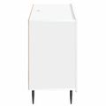 vidaXL Servírovacia skriňa Biela 89 x 34,5 x 62 cm Kompozitné drevo