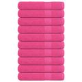 vidaXL Uteráky FROGN 10 ks ružové 100x200 cm 360 g/m²
