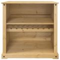 vidaXL Skrinka na víno Corona 107,5x51x105,5 cm borovicový masív