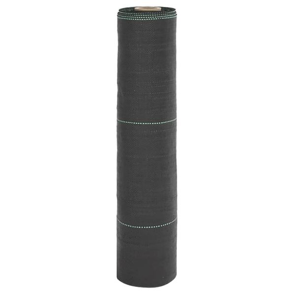 vidaXL Membrána proti burine čierna 0,5x10 m PP