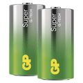 Alkalická batéria GP Super LR14 (C), 2 ks