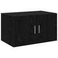 vidaXL Úložný kabinet so policami Čierny dub 70 x 42,5 x 225 cm