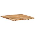 vidaXL Stolová doska, akáciový masív 58x(50-60)x2,5 cm