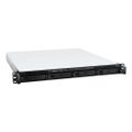Synology RS822+ Rack StatioRn Sieťové úložisko NAS, 4x 2,5"/3,5" SATA III, quad-core 2,2GHz, 2GB DDR4, 4x GLAN, 2x USB 3.0, 1x eSATA, 1U