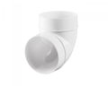 Koleno 90° VENTS 222 - 125mm PVC